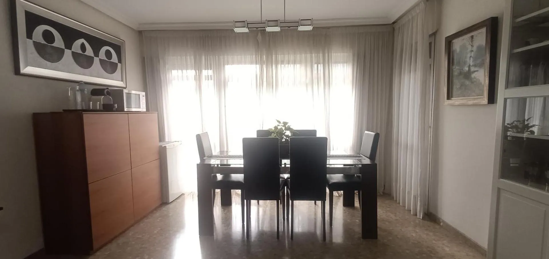 Bright apartment facing the river, Plaza España Sevilla España